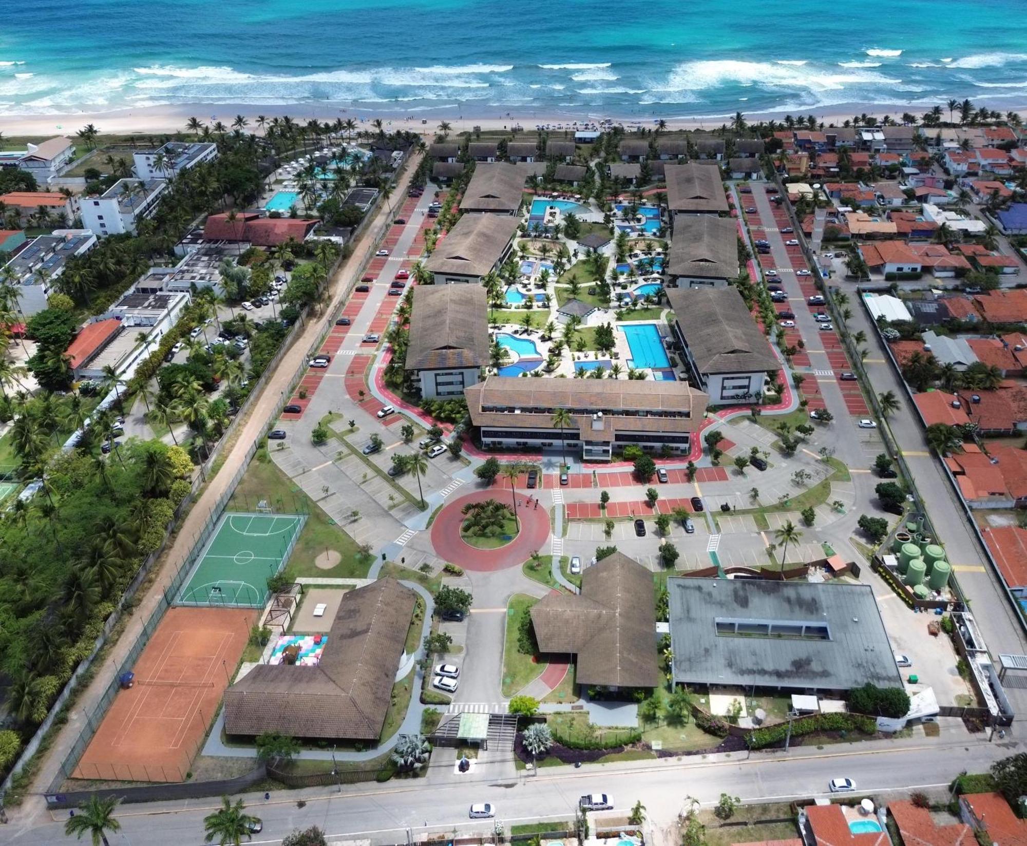 Luxuoso Flat 3 Quartos, Terreo, No Cupe Beach Living - Beira Mar De Порту-де-Галиньяш Экстерьер фото