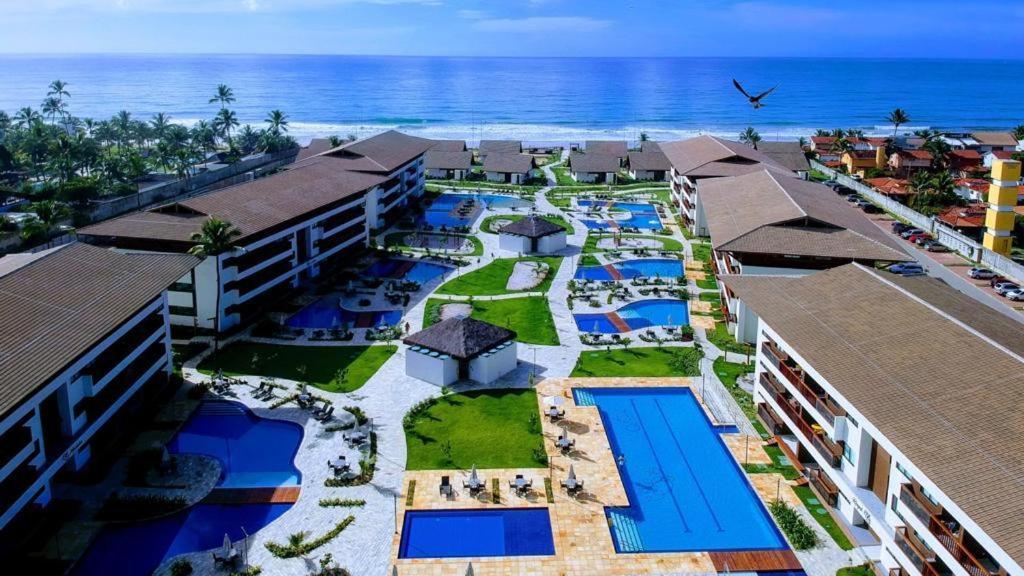 Luxuoso Flat 3 Quartos, Terreo, No Cupe Beach Living - Beira Mar De Порту-де-Галиньяш Экстерьер фото