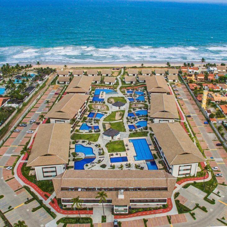 Luxuoso Flat 3 Quartos, Terreo, No Cupe Beach Living - Beira Mar De Порту-де-Галиньяш Экстерьер фото