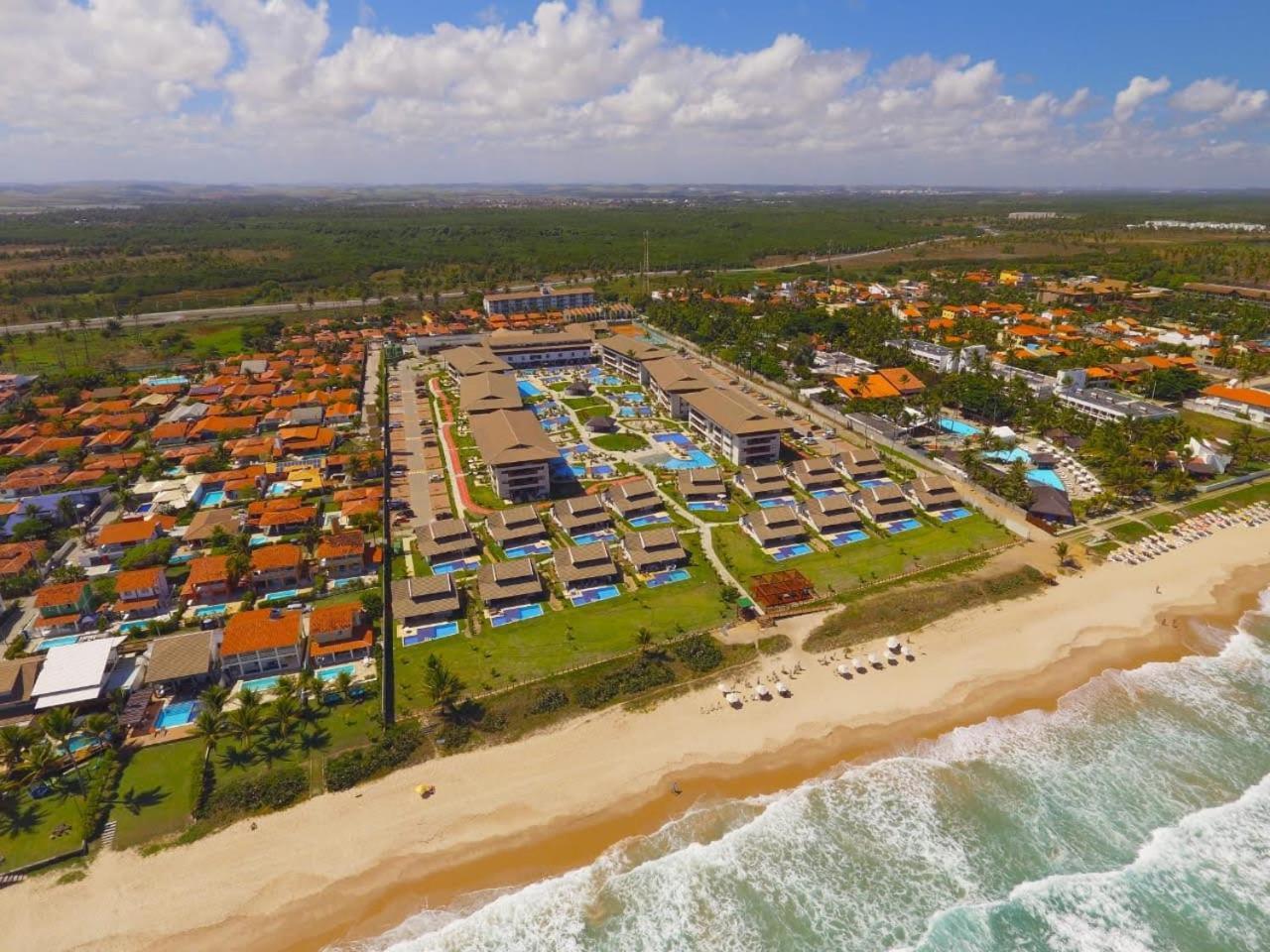 Luxuoso Flat 3 Quartos, Terreo, No Cupe Beach Living - Beira Mar De Порту-де-Галиньяш Экстерьер фото