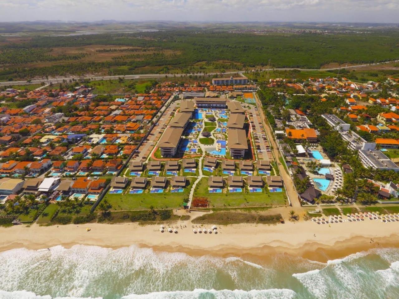 Luxuoso Flat 3 Quartos, Terreo, No Cupe Beach Living - Beira Mar De Порту-де-Галиньяш Экстерьер фото